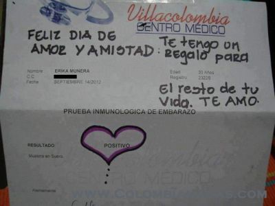 La mejor prueba de amor
