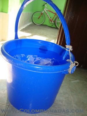listo el balde
