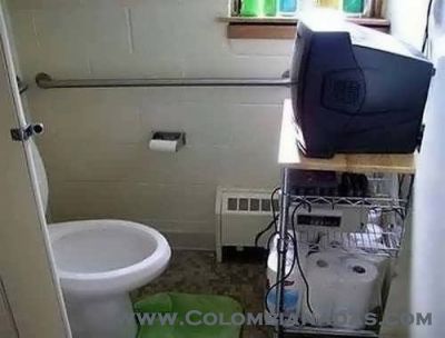 Baño entretenido
