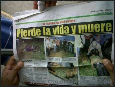 Pierde la vida al morir
