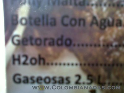 el gatorade colombiano
