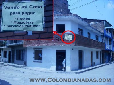 vendo mi casa
lo que hay que hacer en colombia para mantener el gobierno
Keywords: casa;colombianada;letrero