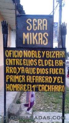 Sera Mikas
El Carmen de Viboral / Antioquia
Keywords: Seramikas